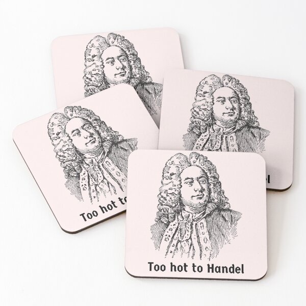 Item preview, George Frideric Handel German British Baroque Composer Too Hot to Handle designed and sold by Time4German.