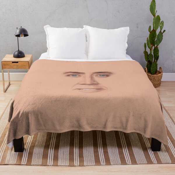 Nicolas Cage Full Face Plaid