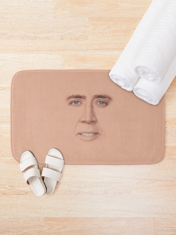 Alternate view of Nicolas Cage Full Face Bath Mat