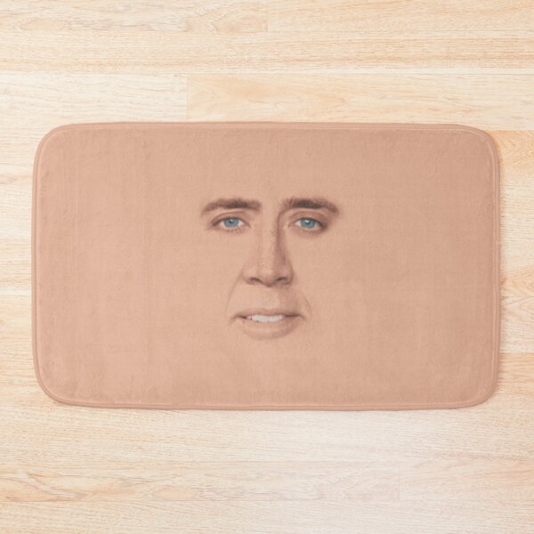 Nicolas Cage Full Face Bath Mat