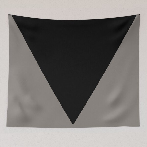 Item preview, Black Triangle (Mink) designed and sold by Petra Rosa.