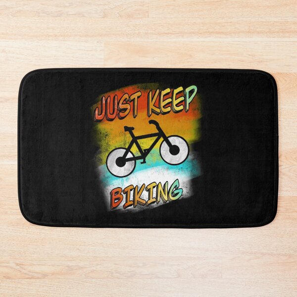 Item preview, Just Keep Biking designed and sold by BusyMonkeys.