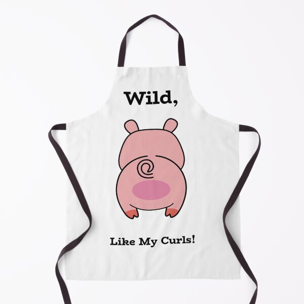 Item preview, Wild Like My Curls (Piggy) designed and sold by ApparelByGriph.