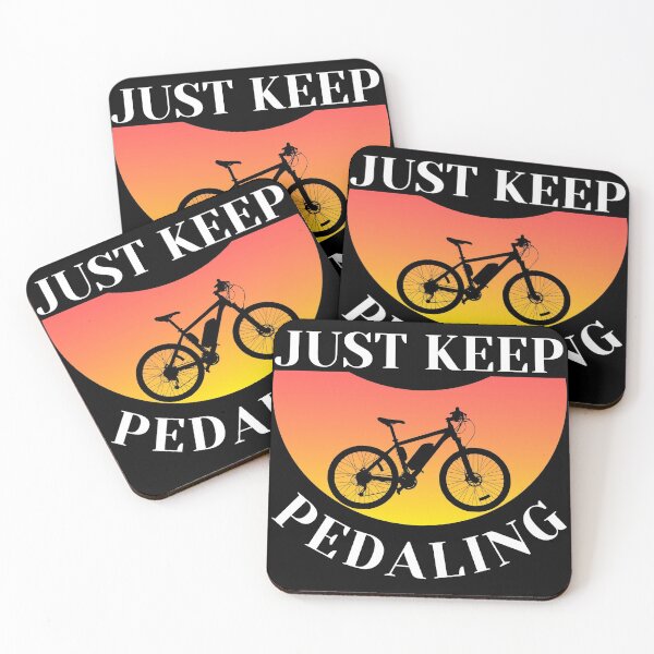 Item preview,  Just Keep Biking designed and sold by Vibing-Right.