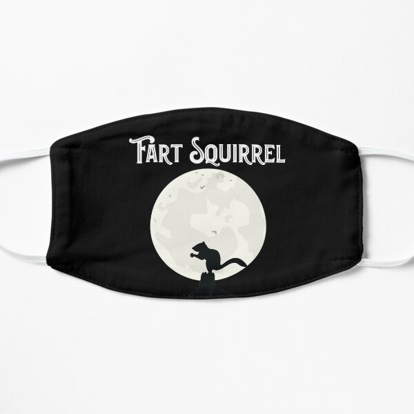 Fart Squirrel Fart Squirrel Fart Squirrel Face Masks | Redbubble