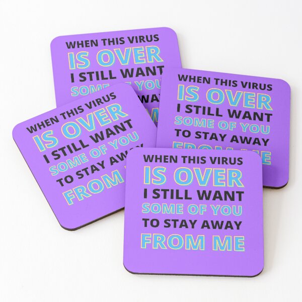 Item preview,  When This Virus Is Over Funny Quote designed and sold by Beluved.