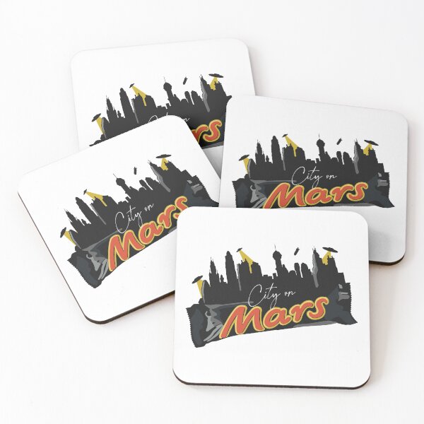 Item preview, City on Mars with UFO's in the sky designed and sold by Fruit-Tee.