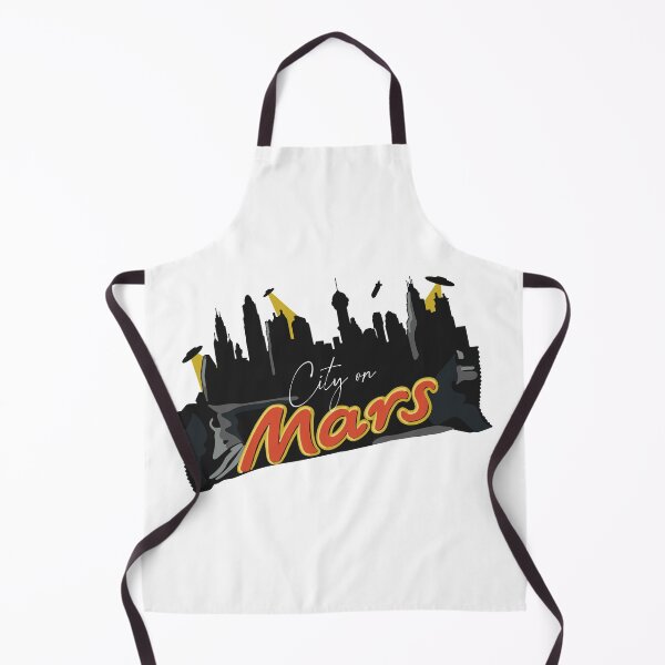 Item preview, City on Mars with UFO's in the sky designed and sold by Fruit-Tee.