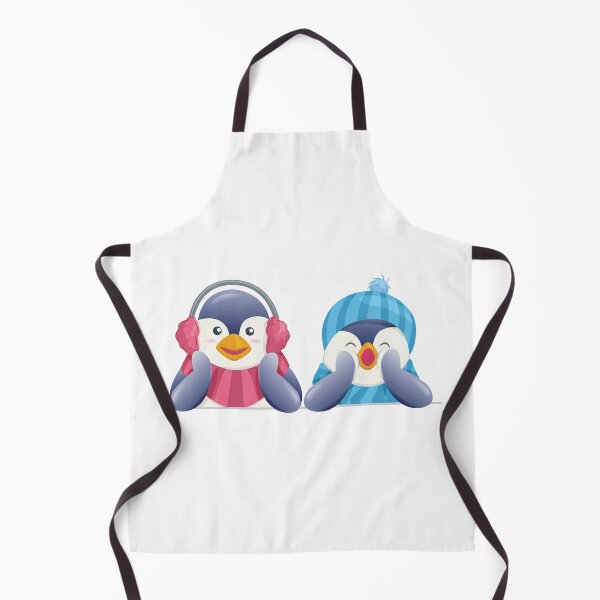 Item preview, Penguin Friends Cheering Antarctica Winter Snow Sports designed and sold by treasure-crafts.
