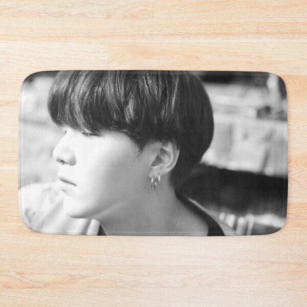 Item preview, BTS Life goes On Suga Individual Photo (Black & White) designed and sold by Aooms123.