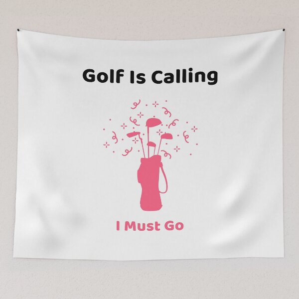 Item preview, Funny Sport Player,Golf Is Calling I Must Go designed and sold by piskwi.