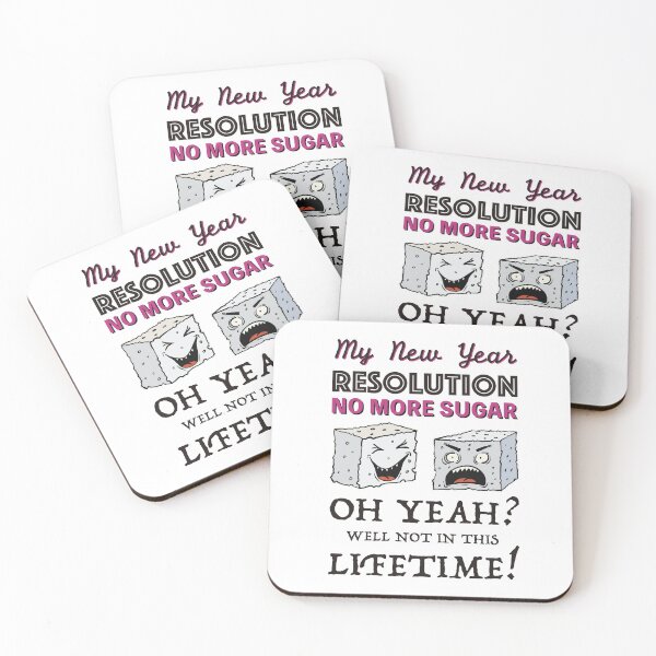 Item preview, New Year Resolution No More Sugar designed and sold by Redinsart.