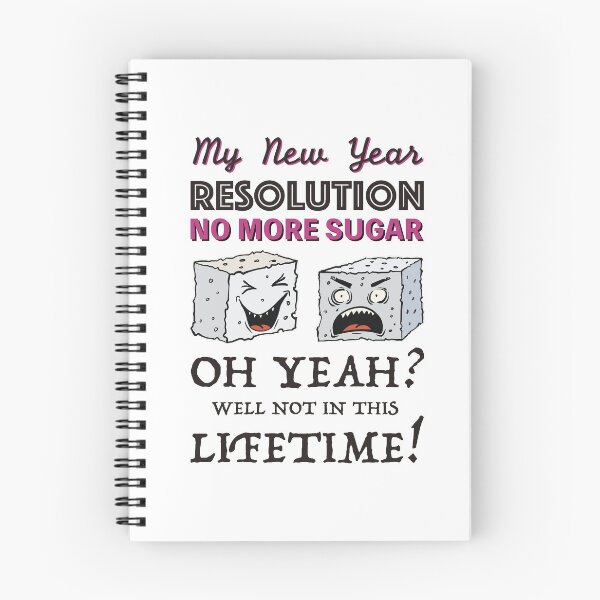 Item preview, New Year Resolution No More Sugar designed and sold by Redinsart.