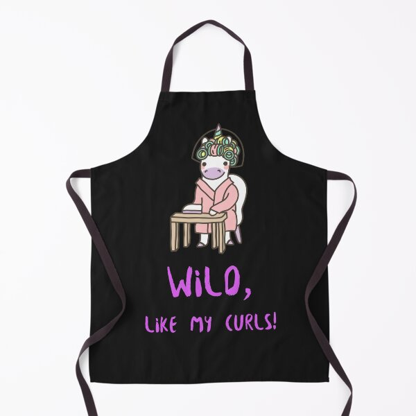 Item preview, Wild Like My Curls (Unicorn) designed and sold by ApparelByGriph.