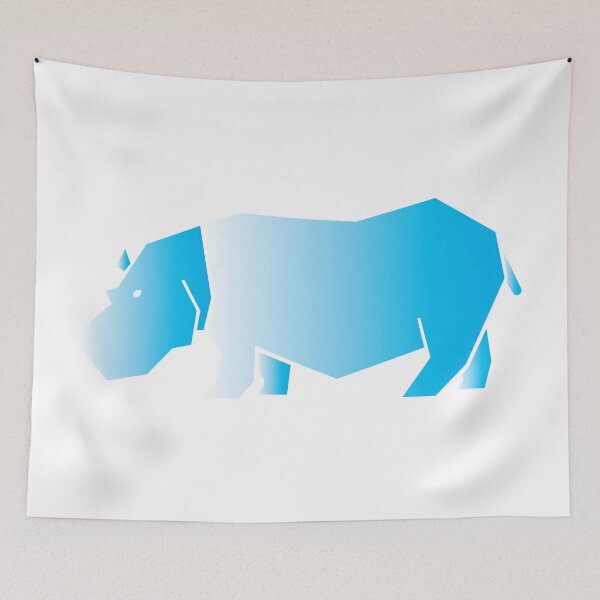 Item preview, RETRO FADE JIMNY HIPPO - BLUE designed and sold by jimny-4x4-shop.