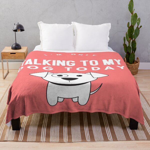 Item preview, I'm Only Talking To My Dog Today Essential T-Shirt Funny Birthday Gift ideas designed and sold by Aleekr1.