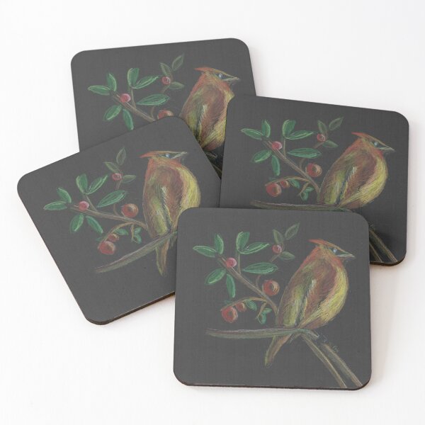 Item preview, Cedar Waxwing Bird designed and sold by Sandra Fox.