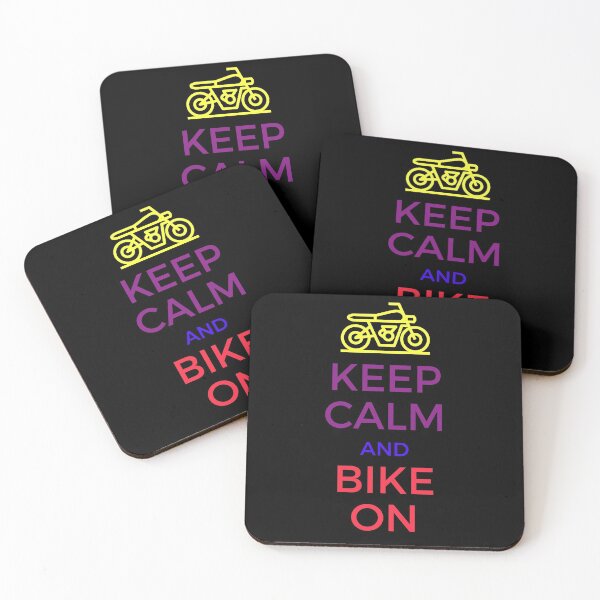 Item preview, Keep Calm And Bike On designed and sold by vibrantyy.