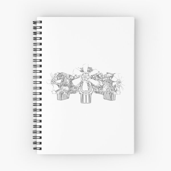 Item preview, V8 Engine Trio Wireframe designed and sold by Auto-Prints.