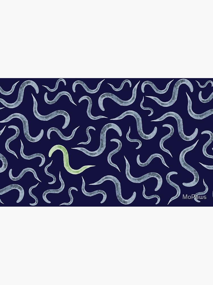 Caenorhabditis elegans Model Organism Biology Pattern by MoPaws