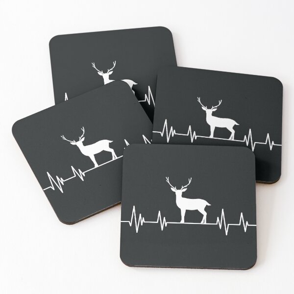Item preview, moose heartbeat lover,moose gift animal deer nature in alaska elk silhouette designed and sold by ELmezz.