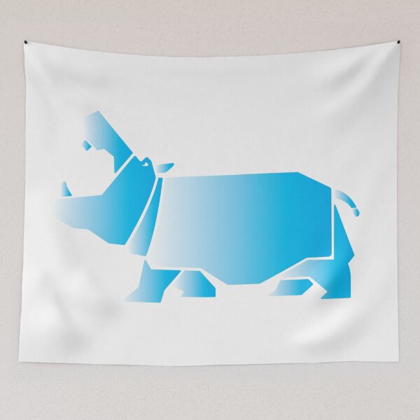 Item preview, RETRO FADE JIMNY HIPPO-II - BLUE designed and sold by jimny-4x4-shop.