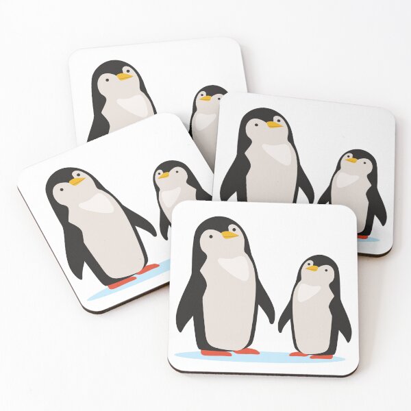 Item preview, Penguin Parenting Arctic Snow Winter Antarctica designed and sold by treasure-crafts.