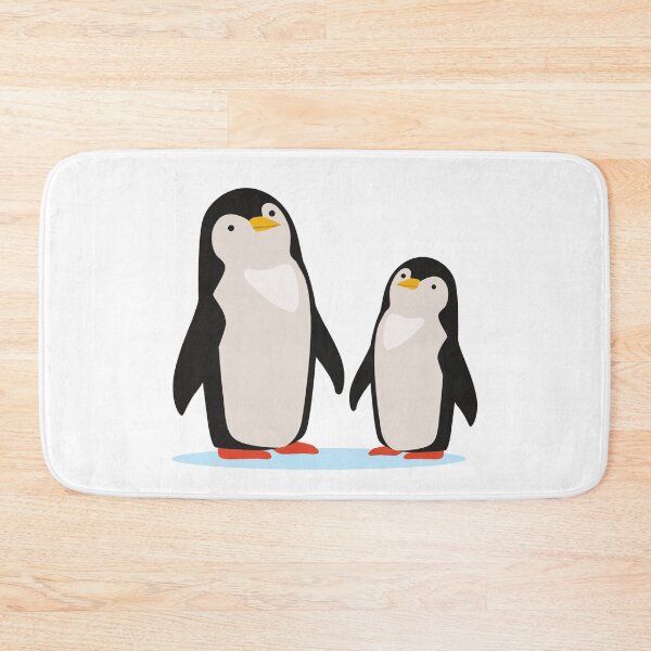 Item preview, Penguin Parenting Arctic Snow Winter Antarctica designed and sold by treasure-crafts.