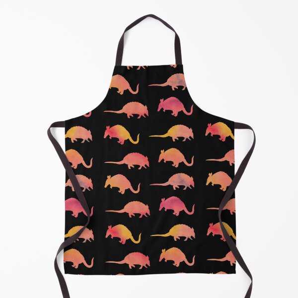 Item preview, Orange Watercolor Armadillos designed and sold by Hedda Young.
