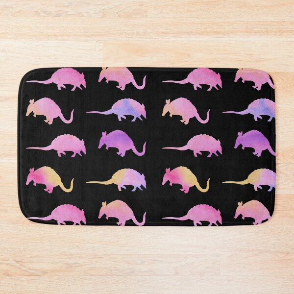 Item preview, Pink Watercolor Armadillos designed and sold by Hedda Young.