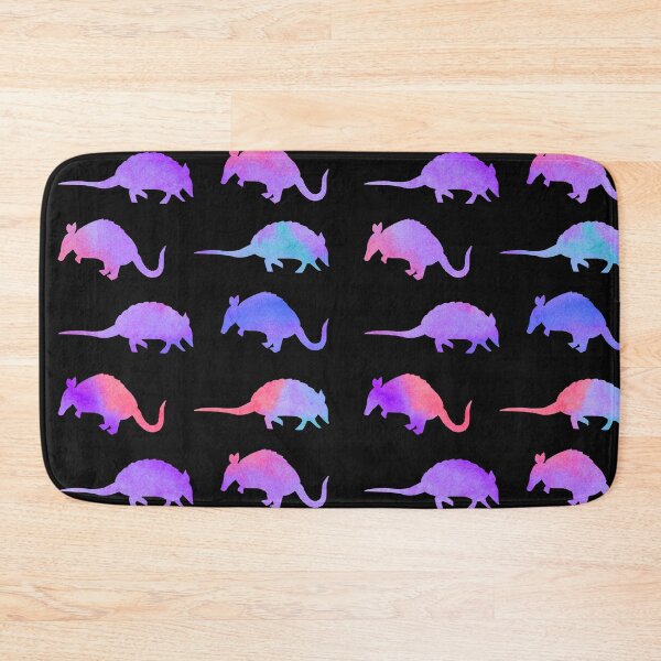 Item preview, Purple Watercolor Armadillos designed and sold by Hedda Young.