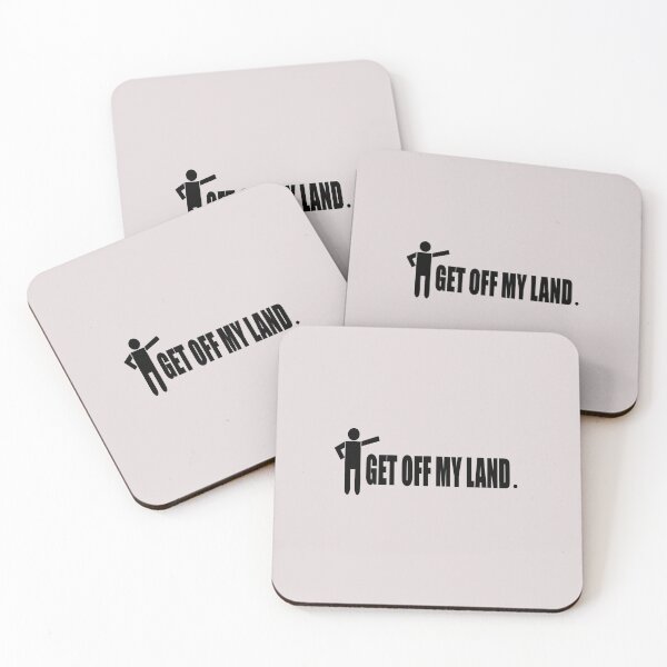 Item preview, Copy of GET OFF MY LAND TRANS designed and sold by onemoormove.
