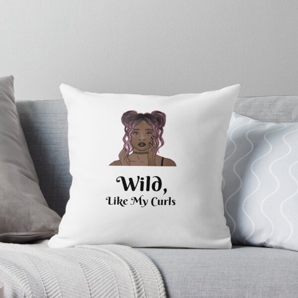 Item preview, Wild Like My Curls (Purple) designed and sold by ApparelByGriph.