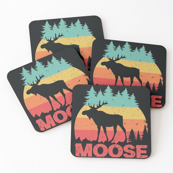 Item preview, moose heartbeat lover,moose gift animal deer nature in alaska elk designed and sold by ELmezz.