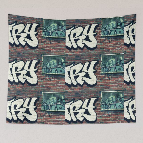 Item preview, street wall pinting designed and sold by ichourshop.