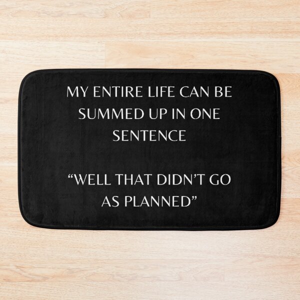 Item preview, Funny life quote  designed and sold by Jacinda  Collins.