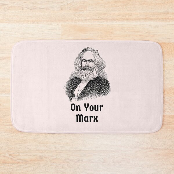 Item preview, Karl Marx Pun On Your Marks Politics Socialist Socialism Marxist Marxism designed and sold by Time4German.