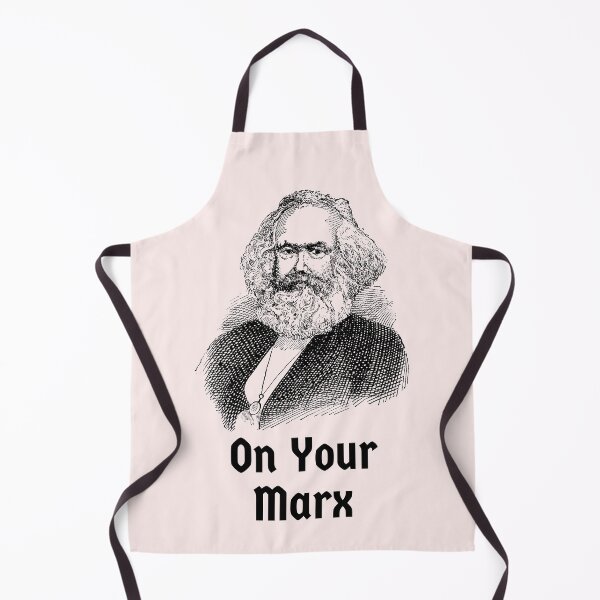 Item preview, Karl Marx Pun On Your Marks Politics Socialist Socialism Marxist Marxism designed and sold by Time4German.