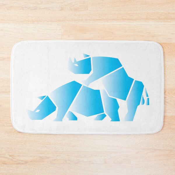 Item preview, RETRO FADE - RHINOS - BLUE designed and sold by jimny-4x4-shop.