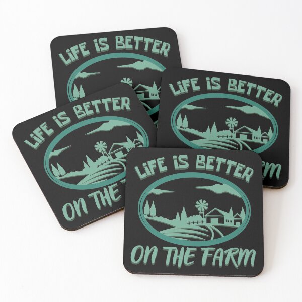Item preview, Life Is Better on the Farm. Great Farmer and Nature whisperer Gift!  designed and sold by AmazingEcraft.