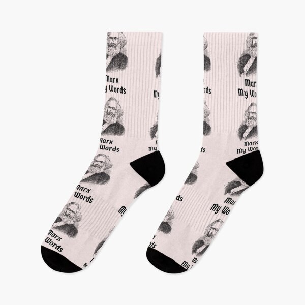 Item preview, Karl Marx Mark (Marx) My Words Marxist Socialist Pun Marxism Socialism designed and sold by Time4German.