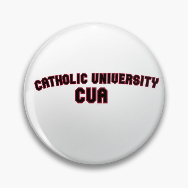 Item preview, Curved Catholic University Design designed and sold by kerryperegrine.