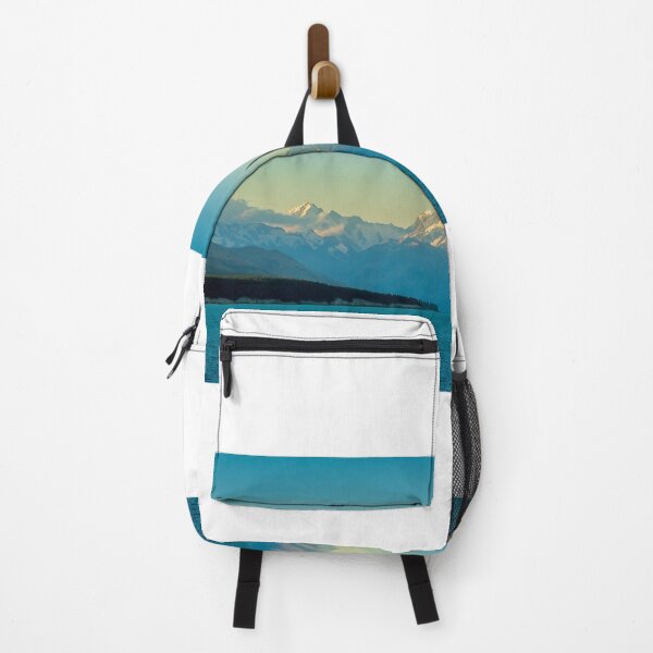 Item preview, A view of Mount Cook at sunset from the shore at Lake Pukaki designed and sold by SnapTPhotograph.