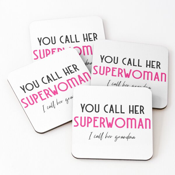 Item preview, Superwoman Grandmother Grandchild T-Shirt Gift designed and sold by SzilviaHDesign.