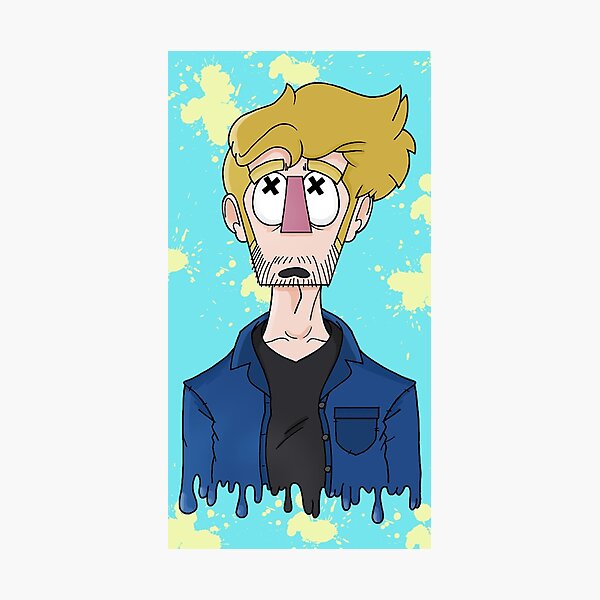 sadboi.png Photographic Print