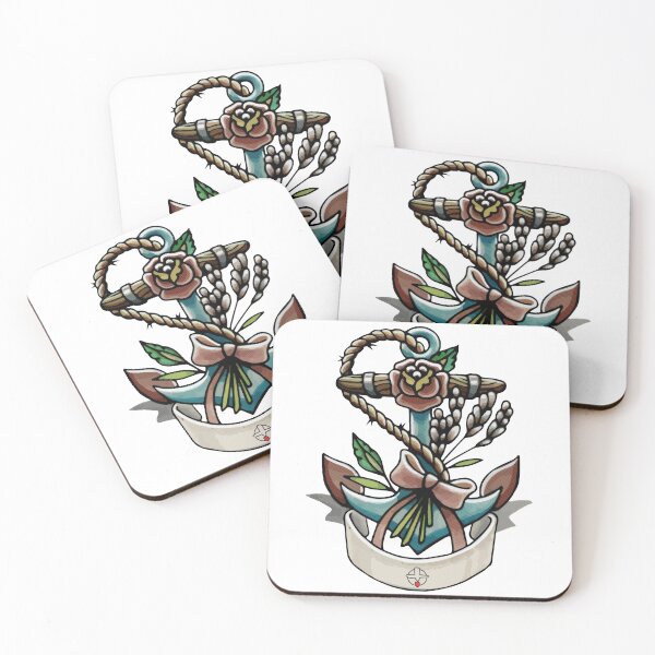 Item preview, anchor designed and sold by talvutattoo.