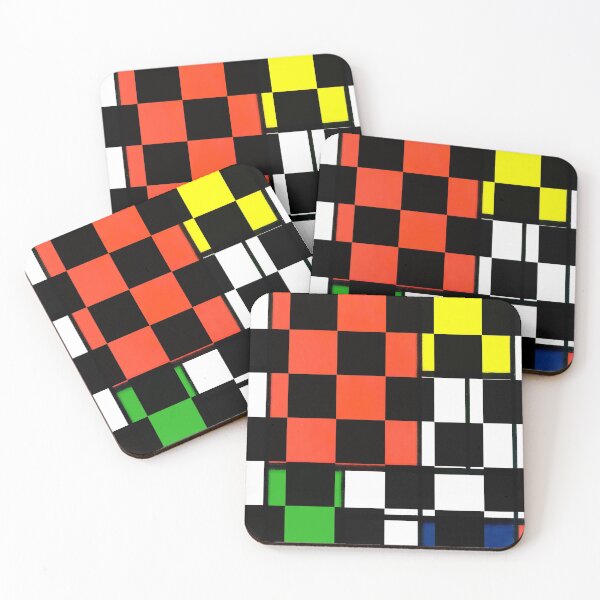 Item preview, Fun Abstract Checkerboard Pattern designed and sold by Mary Riley.