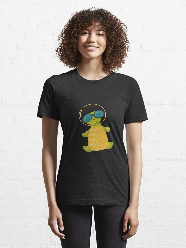 Alternate view of space turtle Essential T-Shirt