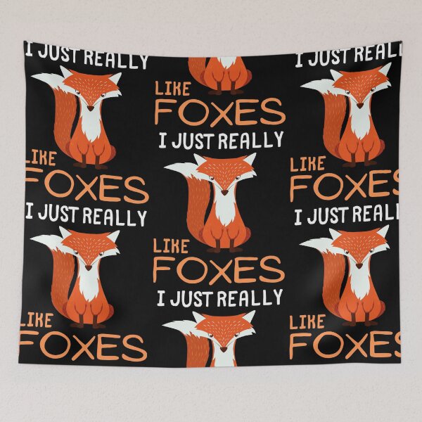 Item preview, I just really like foxes funny fox designed and sold by OneTimeEngineer.
