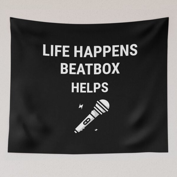 Item preview, Life Happens Beatbox Helps designed and sold by joabaj.